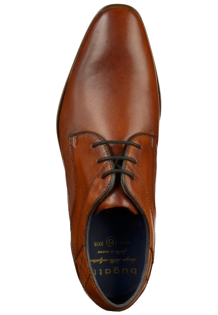 Bugatti Businessschuhe Leder Braun - surf4shoes