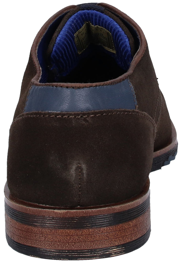Bugatti Businessschuhe Leder Dunkelbraun - surf4shoes