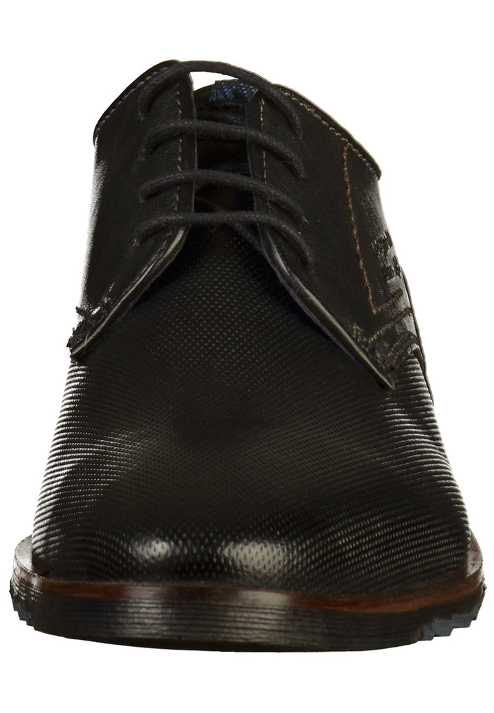 BUGATTI Businessschuhe Leder Schwarz - surf4shoes