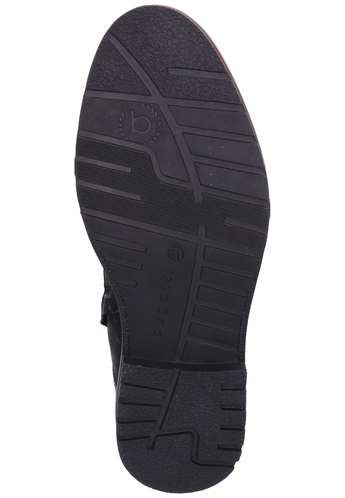 Bugatti Stiefelette Leder Schwarz - surf4shoes