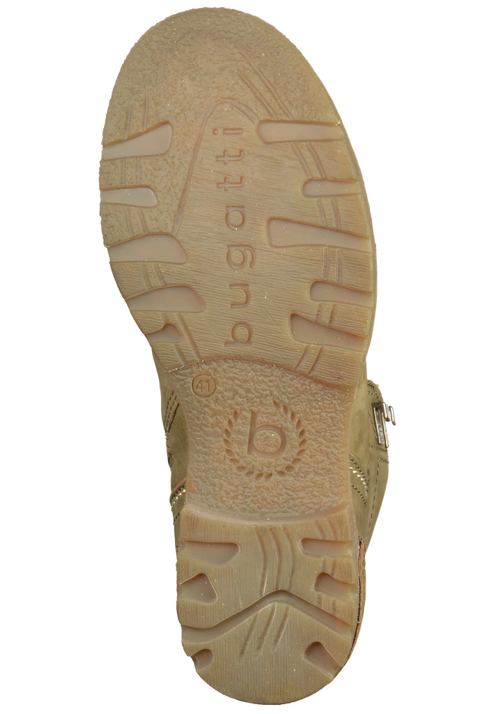 Bugatti Stiefelette Leder Oliv - surf4shoes