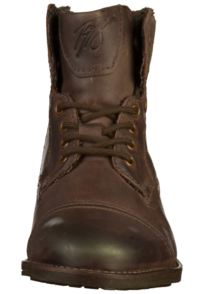 Bugatti Stiefelette Leder Taupe - surf4shoes