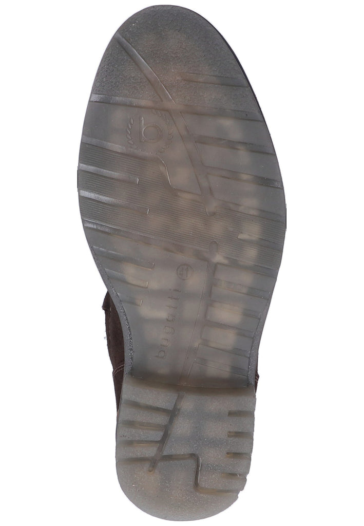 Bugatti Stiefelette Leder Dunkelbraun - surf4shoes