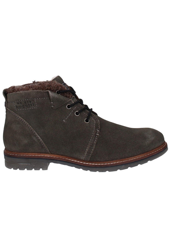 Bugatti Stiefelette Leder Oliv - surf4shoes