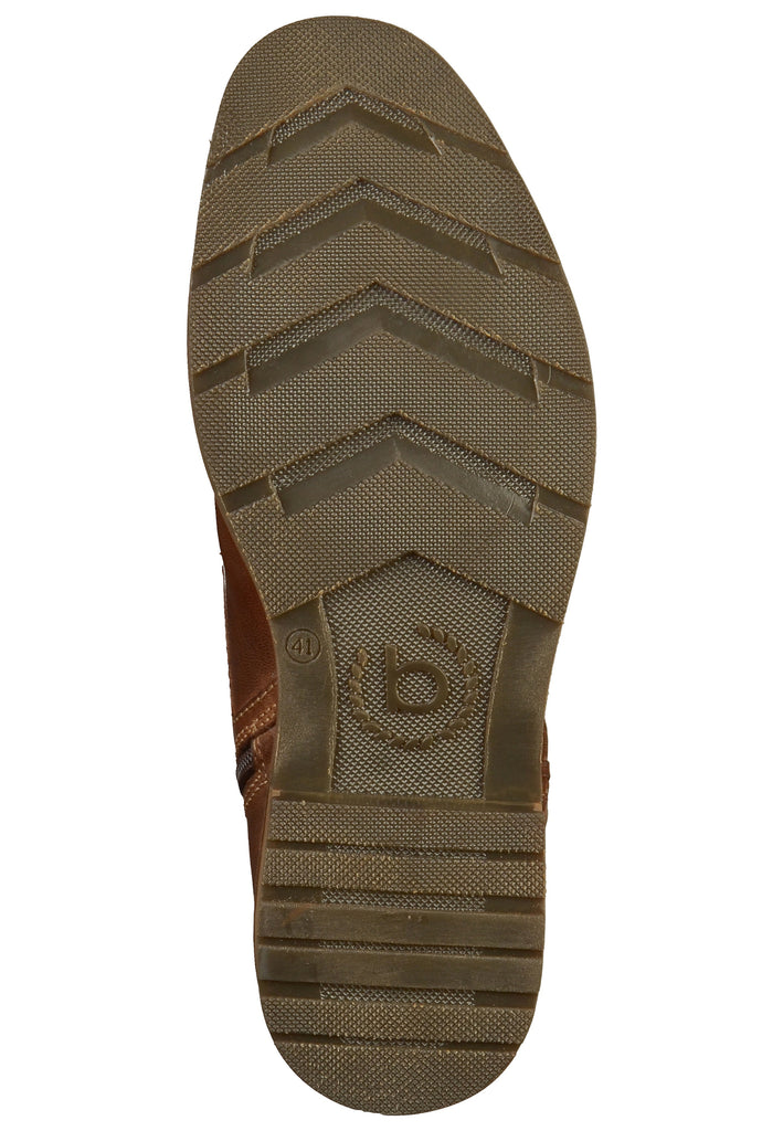Bugatti Stiefelette Leder Dunkelbraun - surf4shoes