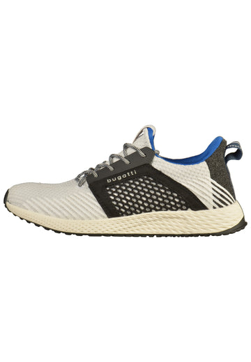 Bugatti Sneaker Textil Weiß - surf4shoes