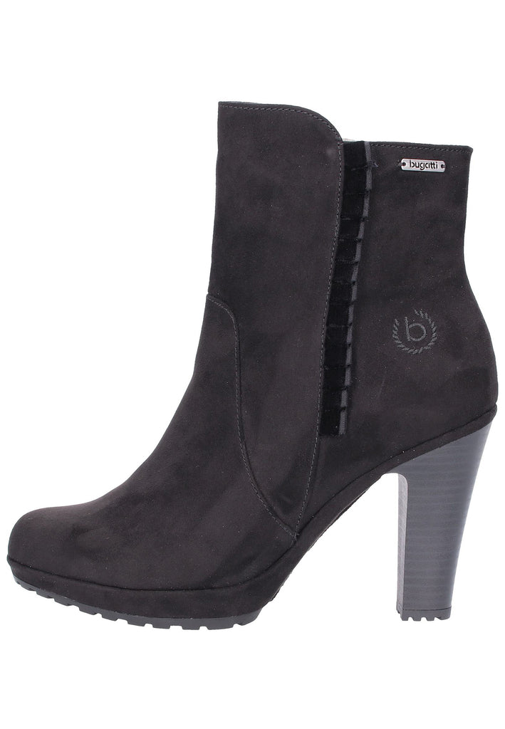 Bugatti Stiefelette Lederimitat Schwarz - surf4shoes