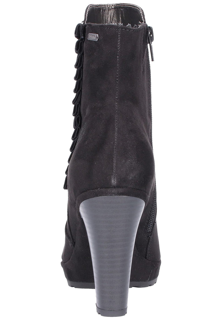 Bugatti Stiefelette Lederimitat Schwarz - surf4shoes