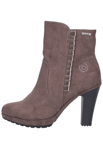 Bugatti Stiefelette Lederimitat Grau - surf4shoes