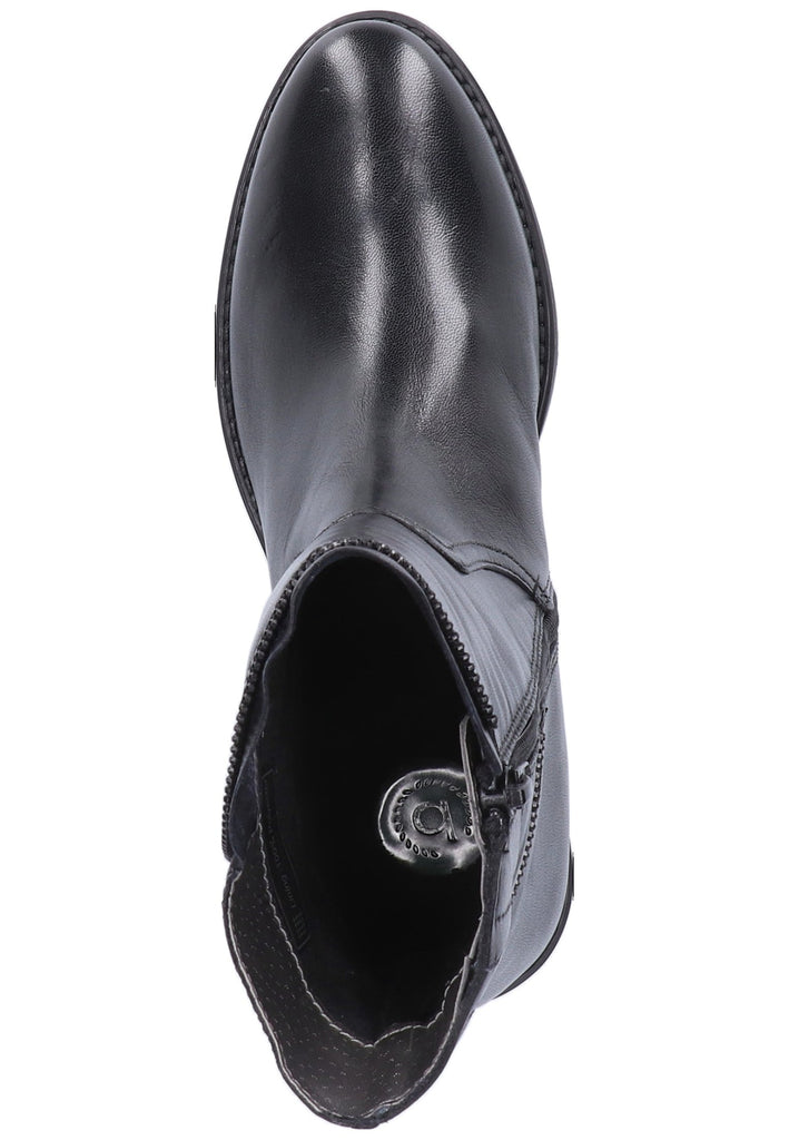 Bugatti Stiefelette Leder Schwarz - surf4shoes