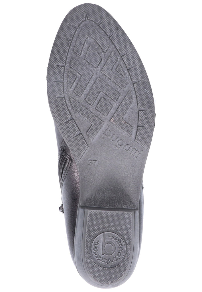 Bugatti Stiefelette Leder Schwarz - surf4shoes