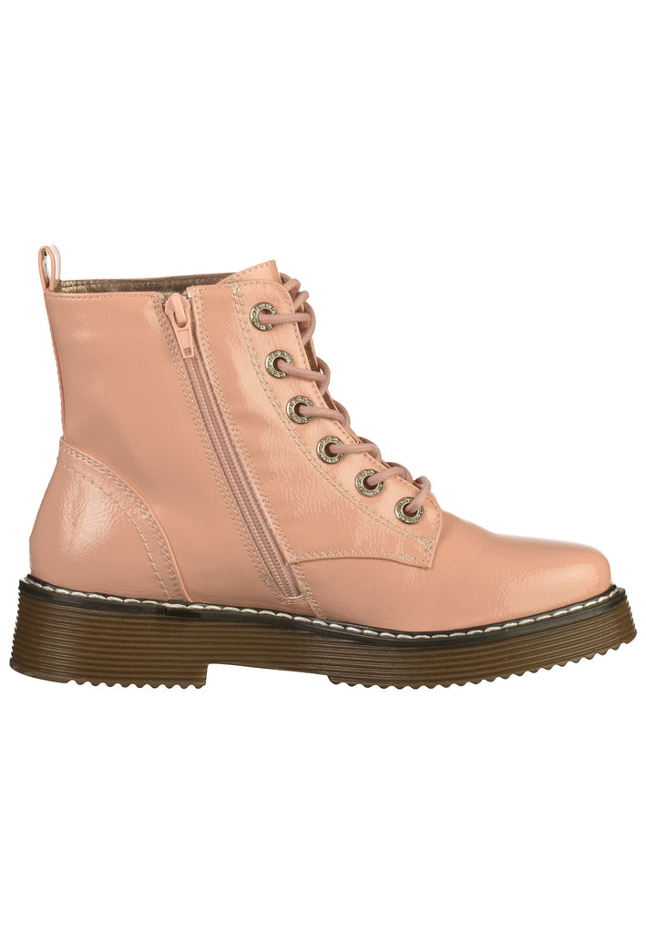 Bugatti Stiefelette Lederimitat Rosa - surf4shoes