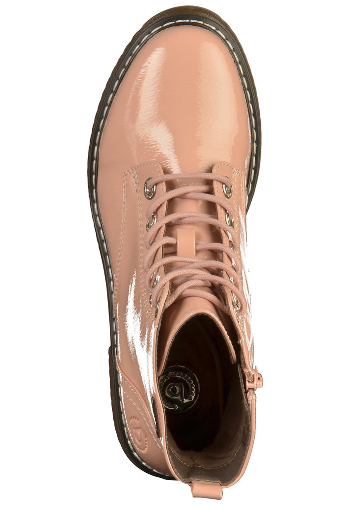 Bugatti Stiefelette Lederimitat Rosa - surf4shoes
