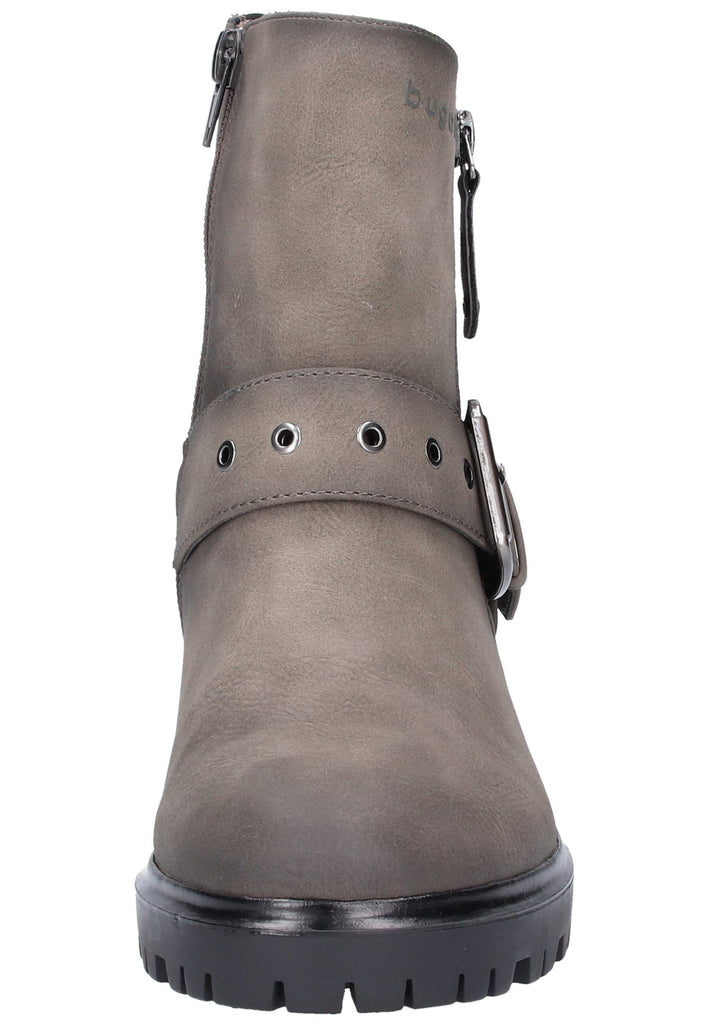 Bugatti Stiefelette Lederimitat Dunkelgrau - surf4shoes