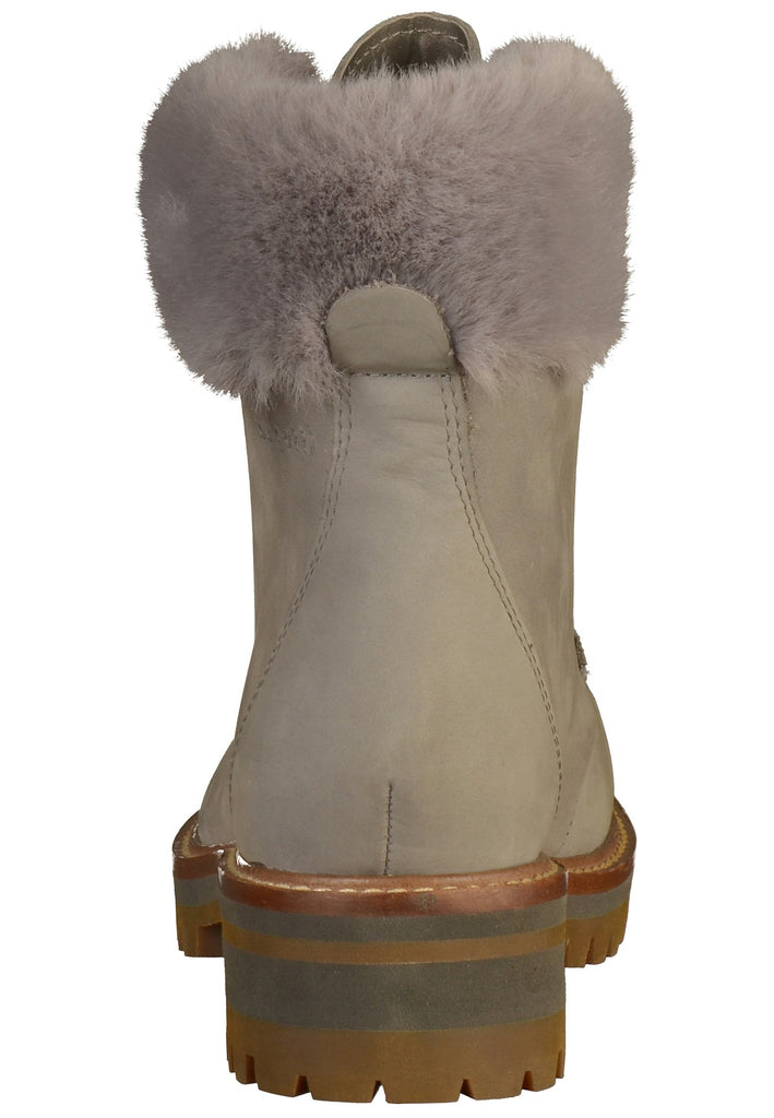 Bugatti Stiefelette Leder Hellgrau - surf4shoes