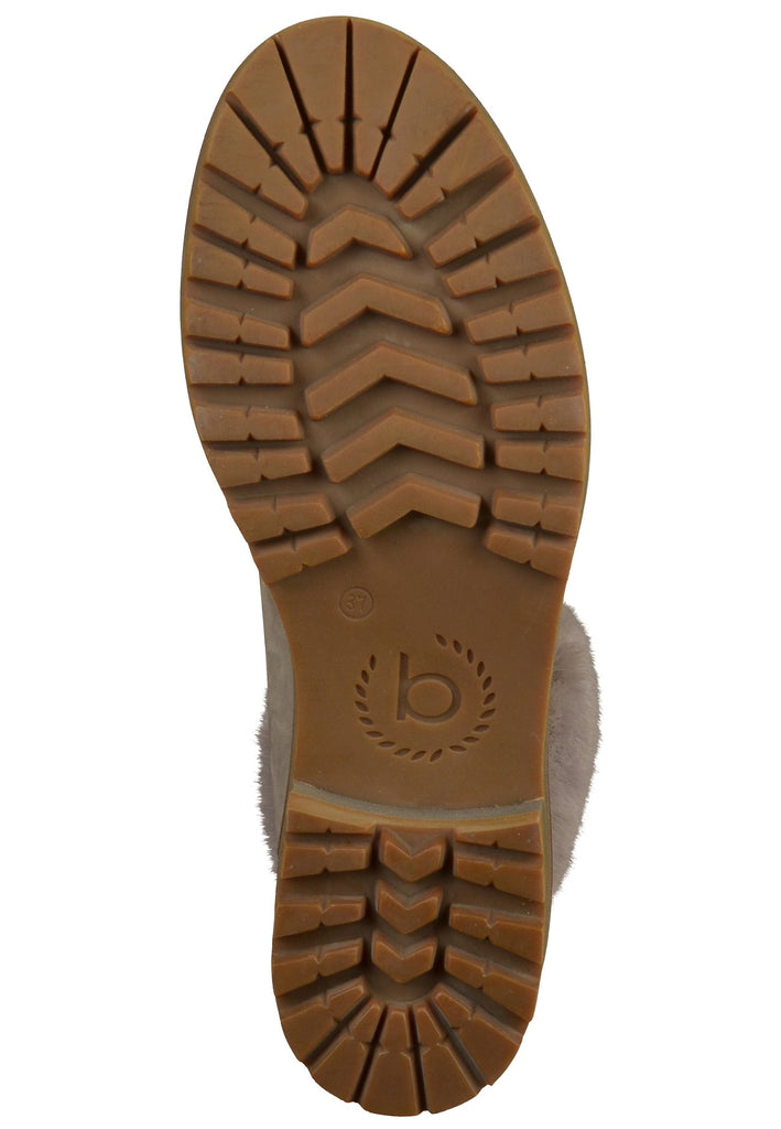 Bugatti Stiefelette Leder Hellgrau - surf4shoes