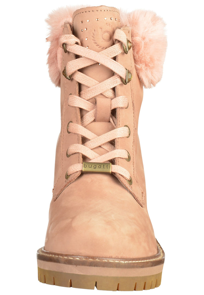 Bugatti Stiefelette Leder Rosa - surf4shoes
