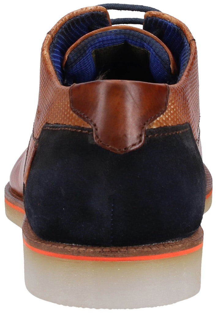 Bugatti Businessschuhe Glattleder Cognac - surf4shoes