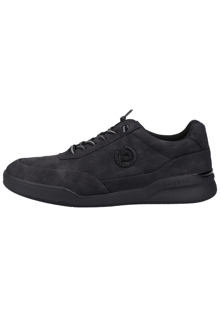 Bugatti Sneaker Lederimitat Schwarz - surf4shoes