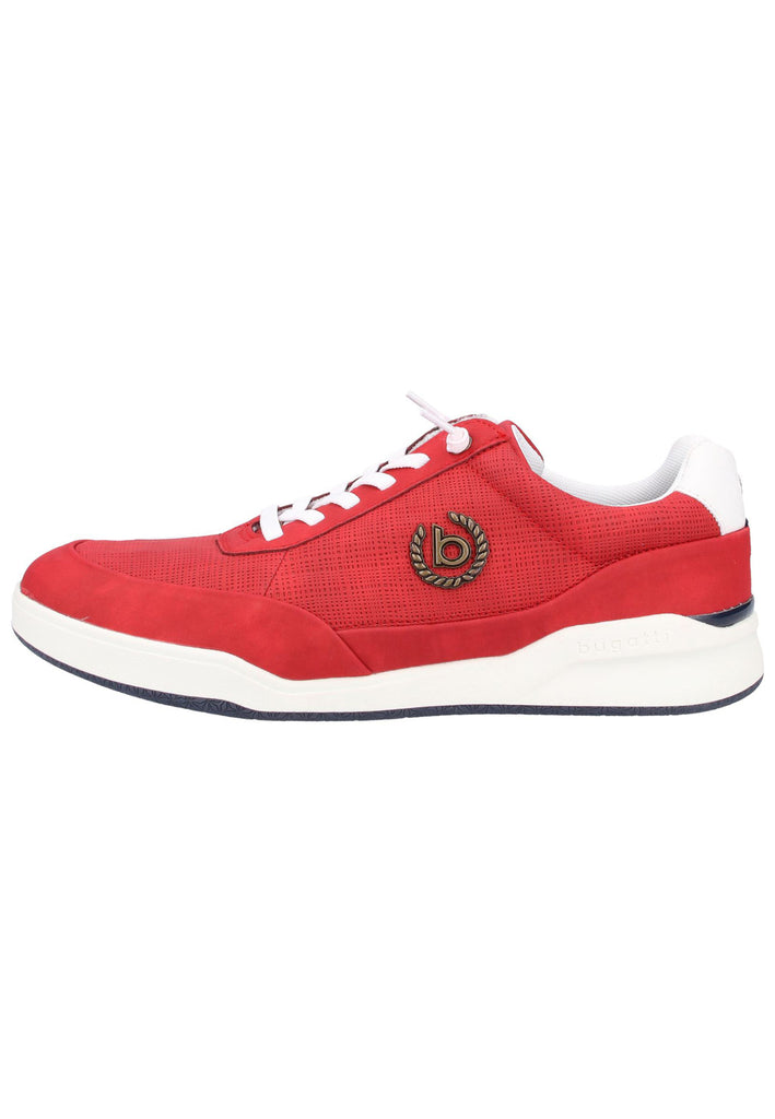 Bugatti Sneaker Lederimitat Rot - surf4shoes