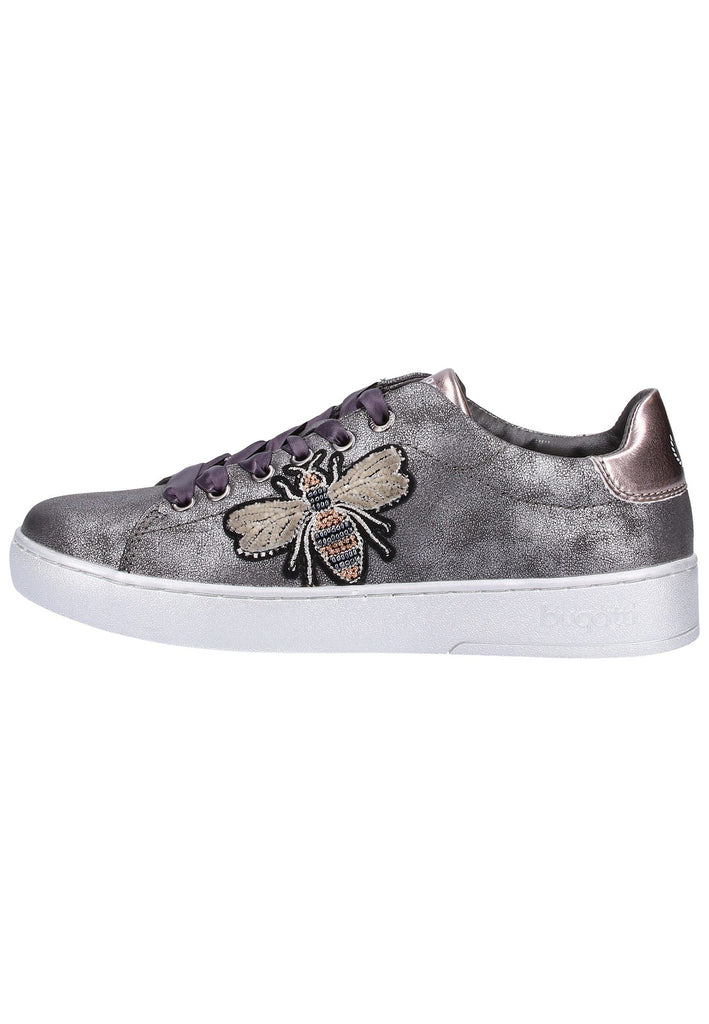 Bugatti Sneaker Lederimitat Dunkelgrau - surf4shoes
