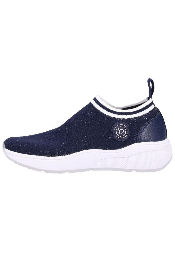 Bugatti Sneaker Lederimitat/Textil Dunkelblau - surf4shoes