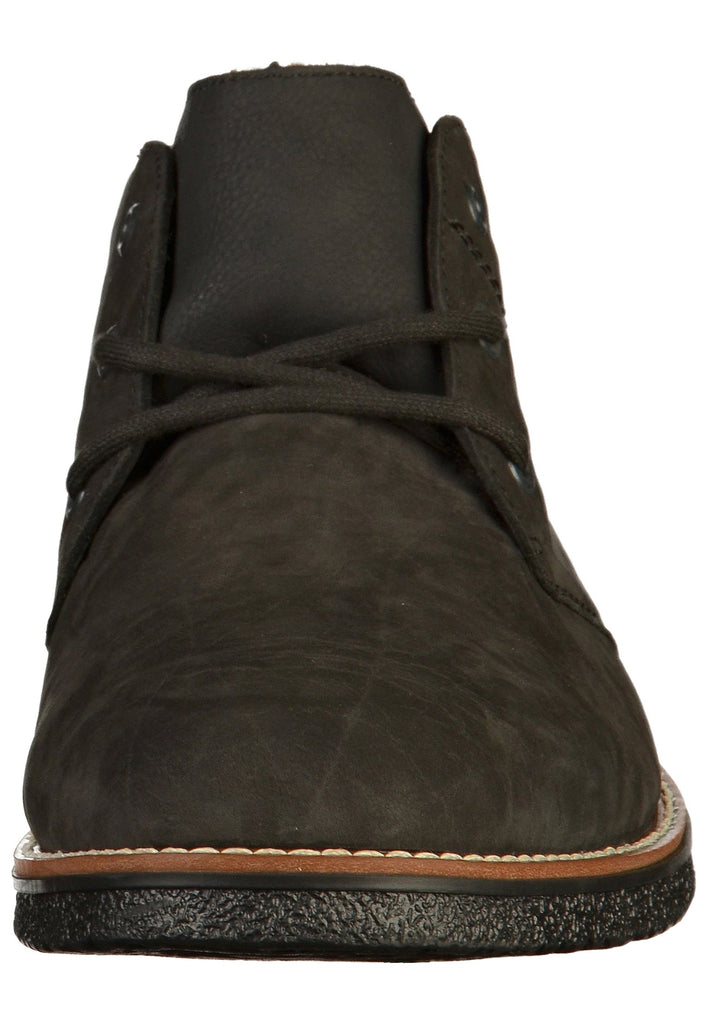 Rieker Halbschuhe Leder Schwarz - surf4shoes