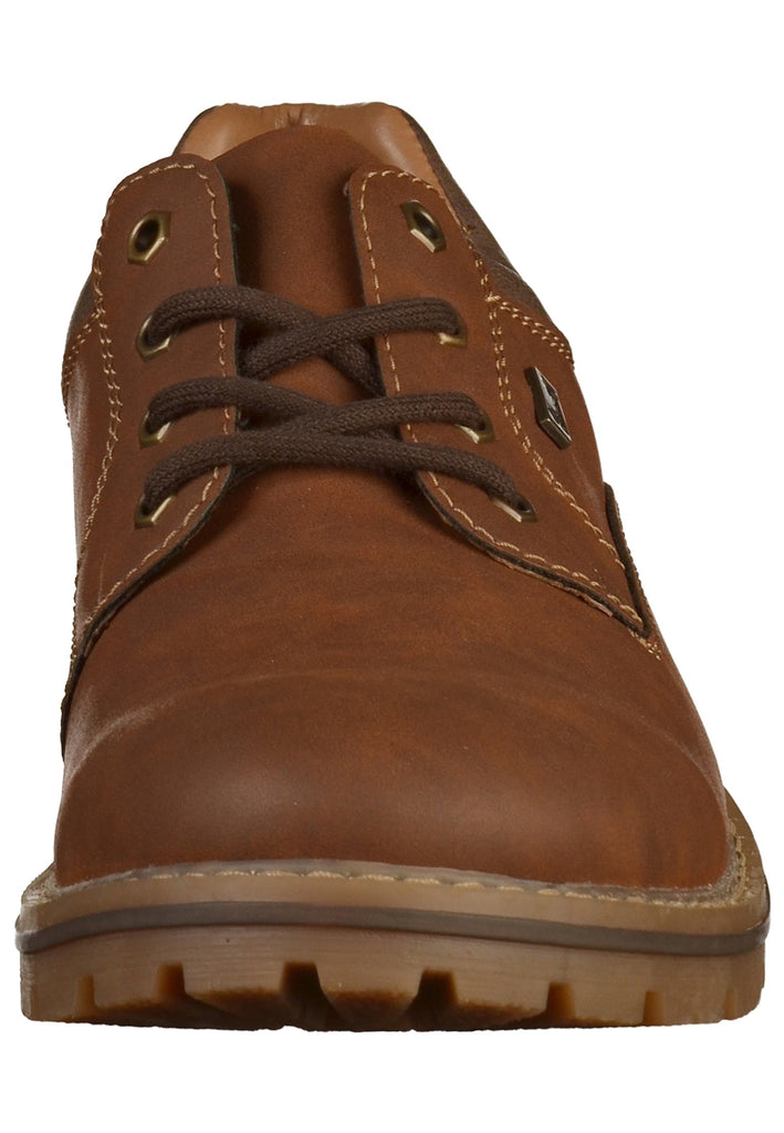 Rieker Halbschuhe Lederimitat Braun - surf4shoes