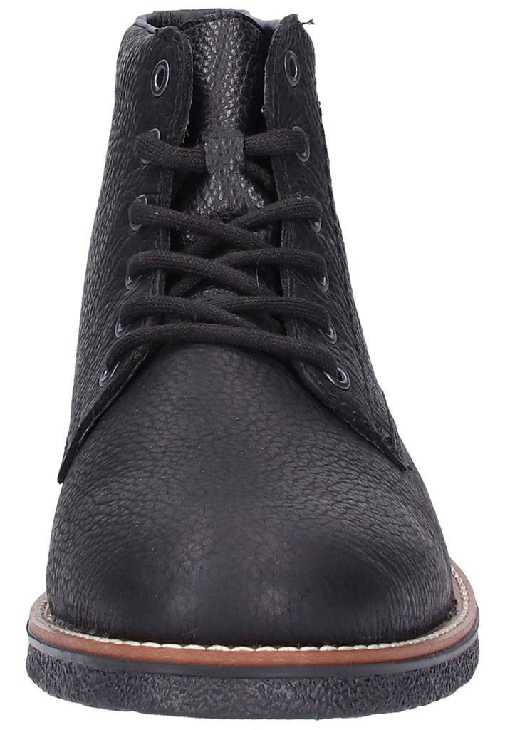 Rieker Stiefelette Leder Schwarz - surf4shoes