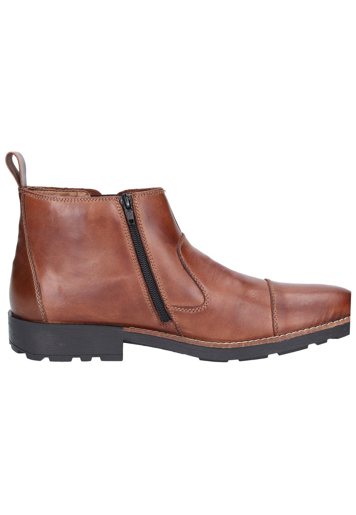 Rieker Stiefelette Leder Braun - surf4shoes