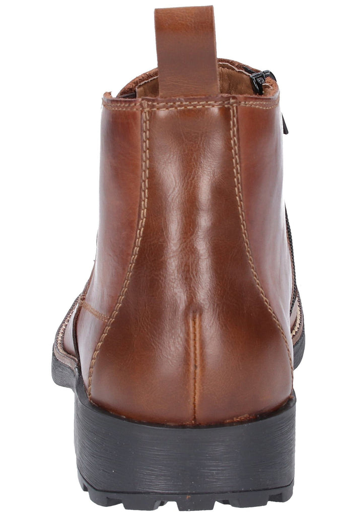 Rieker Stiefelette Leder Braun - surf4shoes