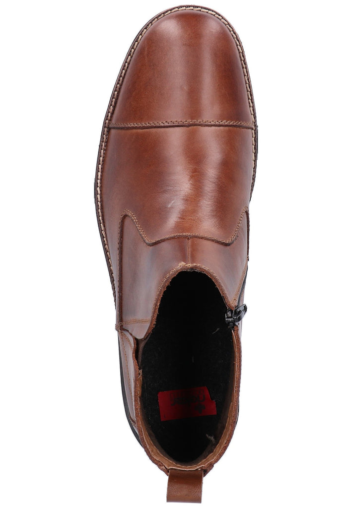 Rieker Stiefelette Leder Braun - surf4shoes