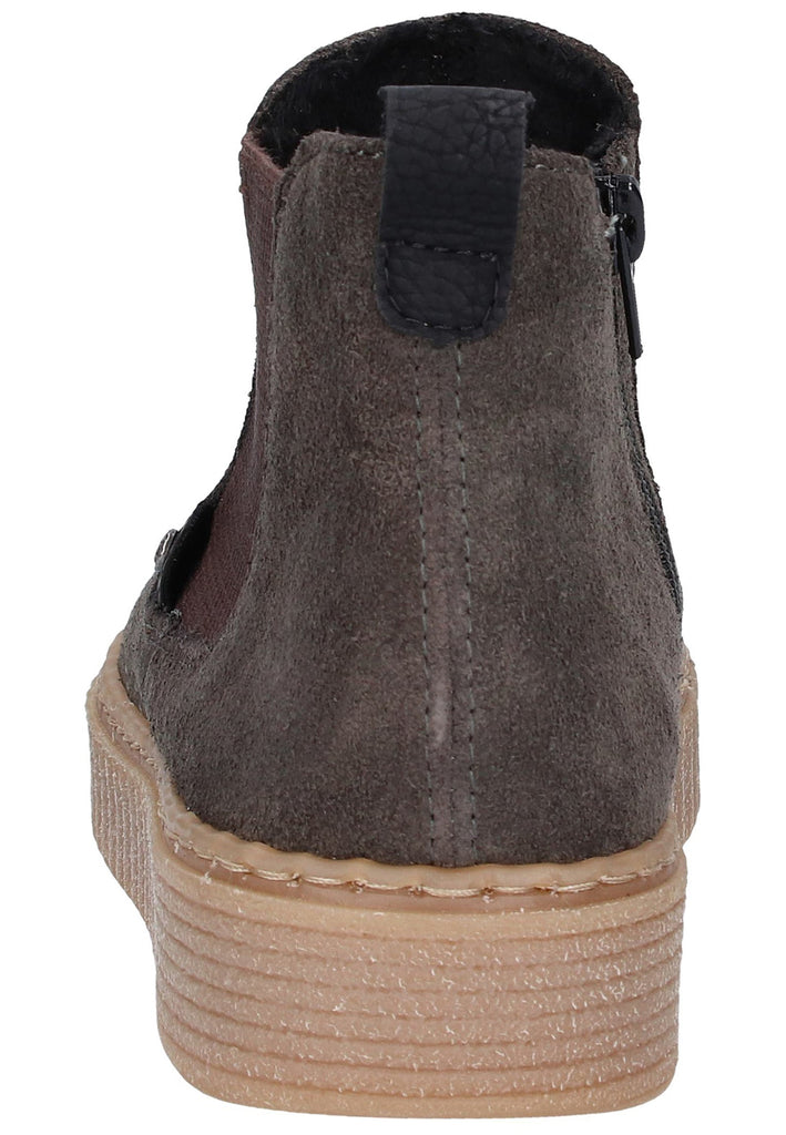 Rieker Stiefelette Leder Grau - surf4shoes