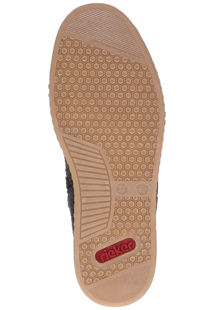 Rieker Stiefelette Leder Grau - surf4shoes
