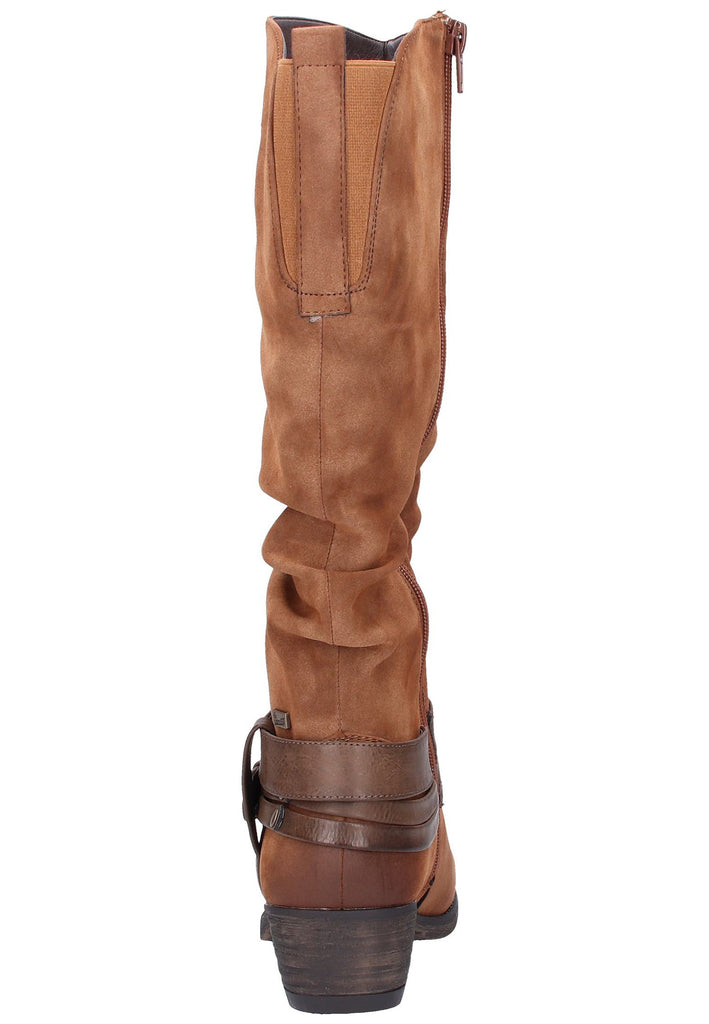 Rieker Stiefel Lederimitat Braun - surf4shoes