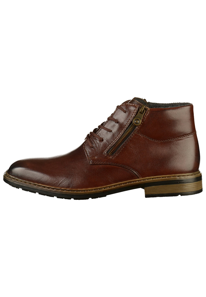 Rieker Halbschuhe Glattleder Braun - surf4shoes