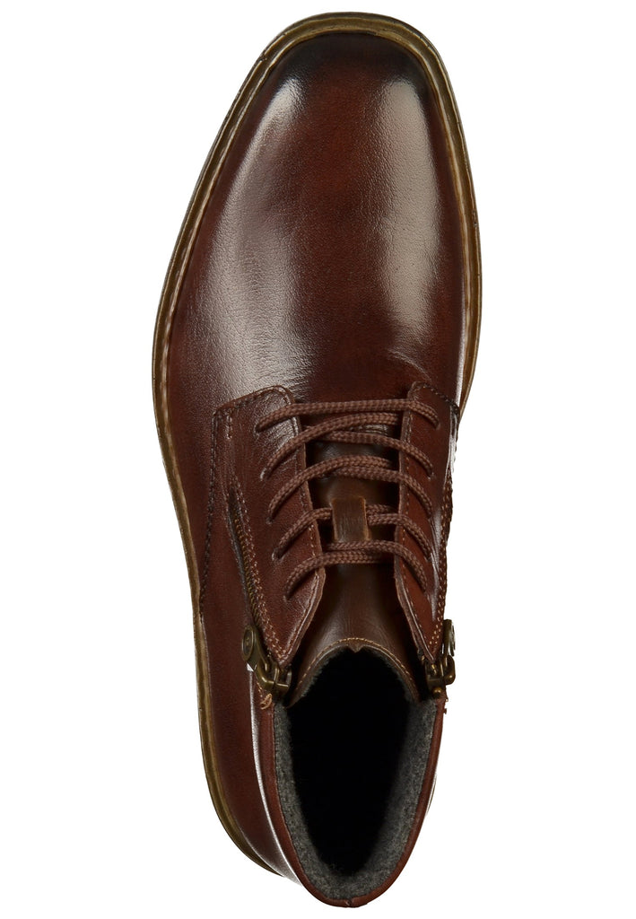 Rieker Halbschuhe Glattleder Braun - surf4shoes