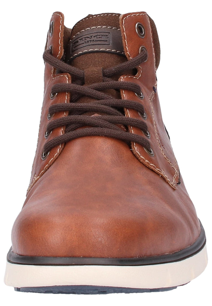 Rieker Stiefelette Lederimitat Braun - surf4shoes