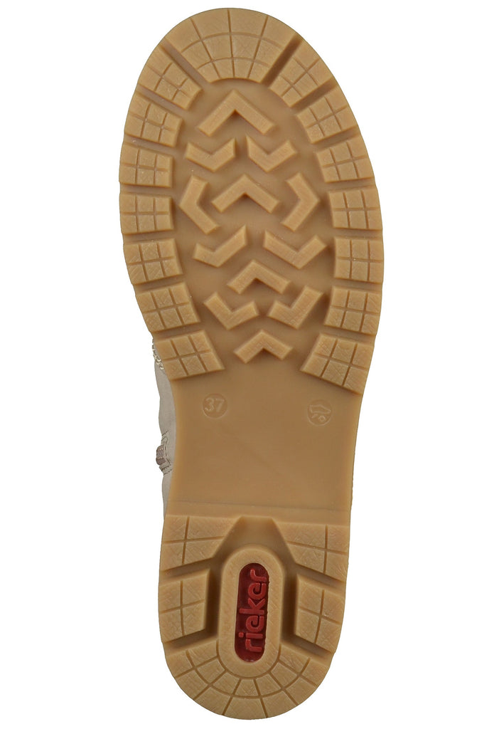Rieker Stiefelette Lederimitat Grau - surf4shoes