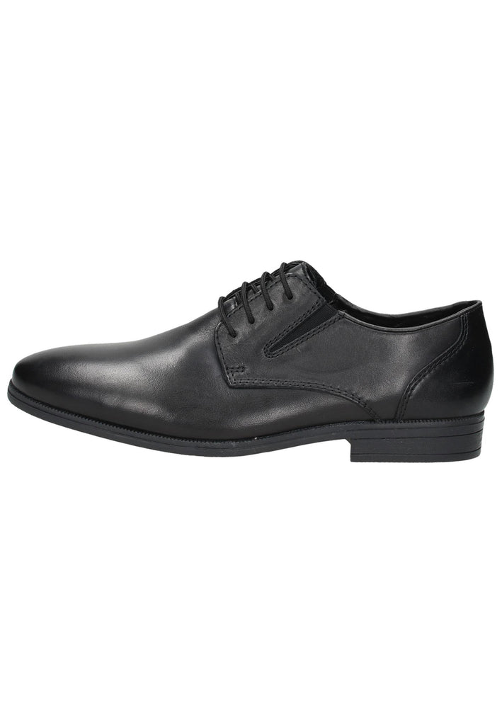 Rieker Businessschuhe Glattleder Schwarz - surf4shoes