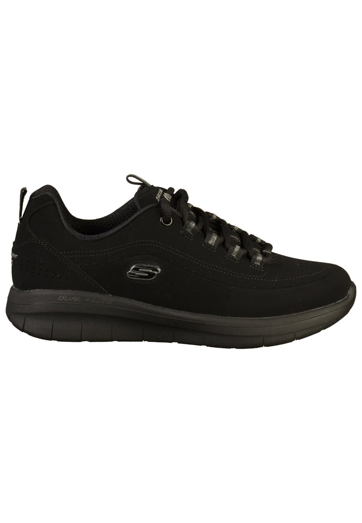 Skechers Sneaker Leder Schwarz - surf4shoes
