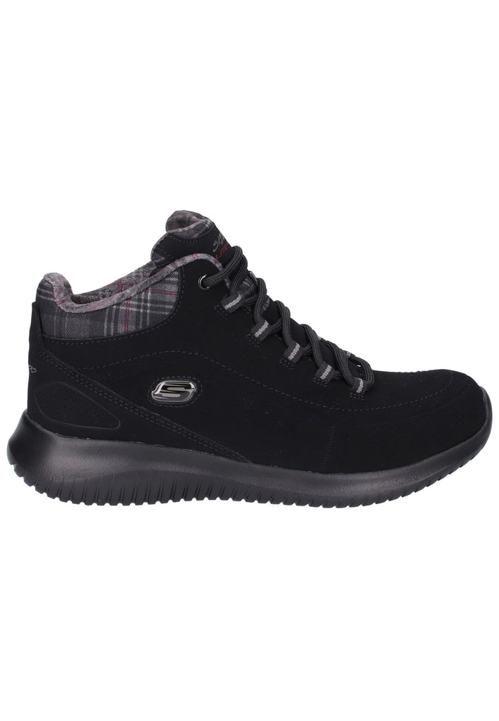 Skechers Sneaker Leder/Textil Schwarz - surf4shoes