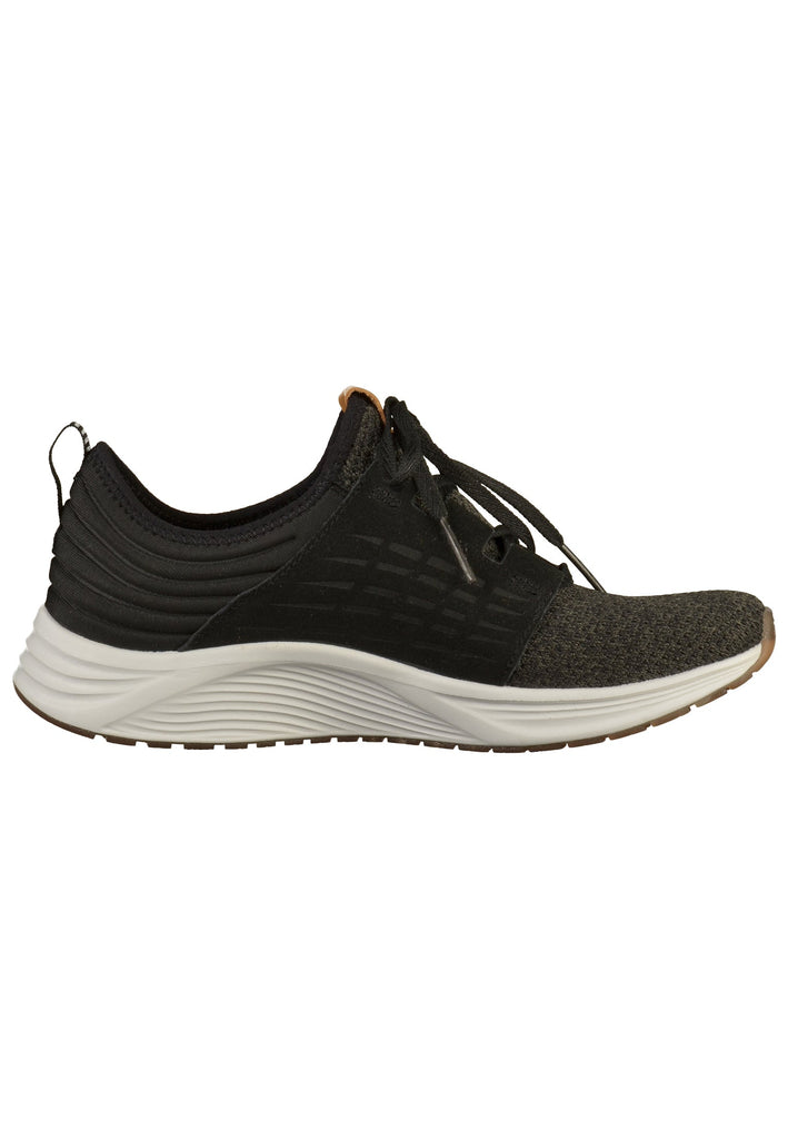 Skechers Sneaker Leder/Textil Schwarz - surf4shoes