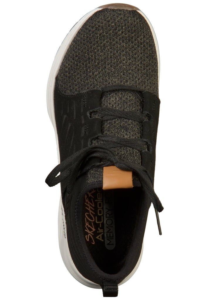 Skechers Sneaker Leder/Textil Schwarz - surf4shoes