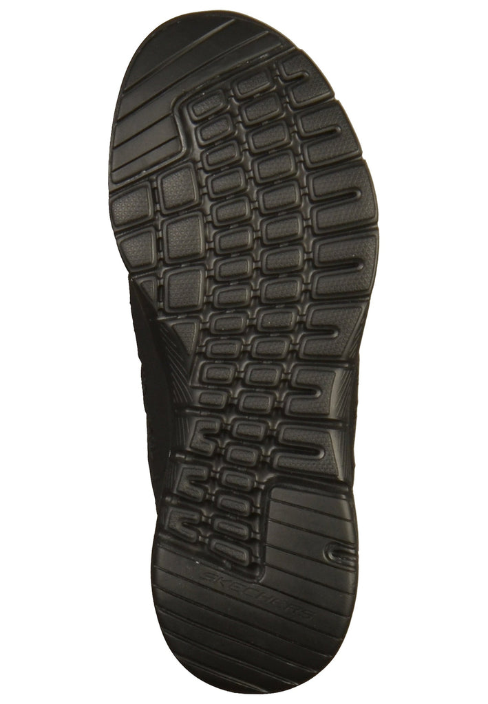 Skechers Sneaker Leder/Textil Schwarz - surf4shoes