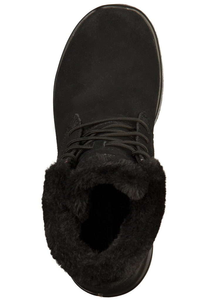 Skechers Stiefelette Leder Schwarz - surf4shoes