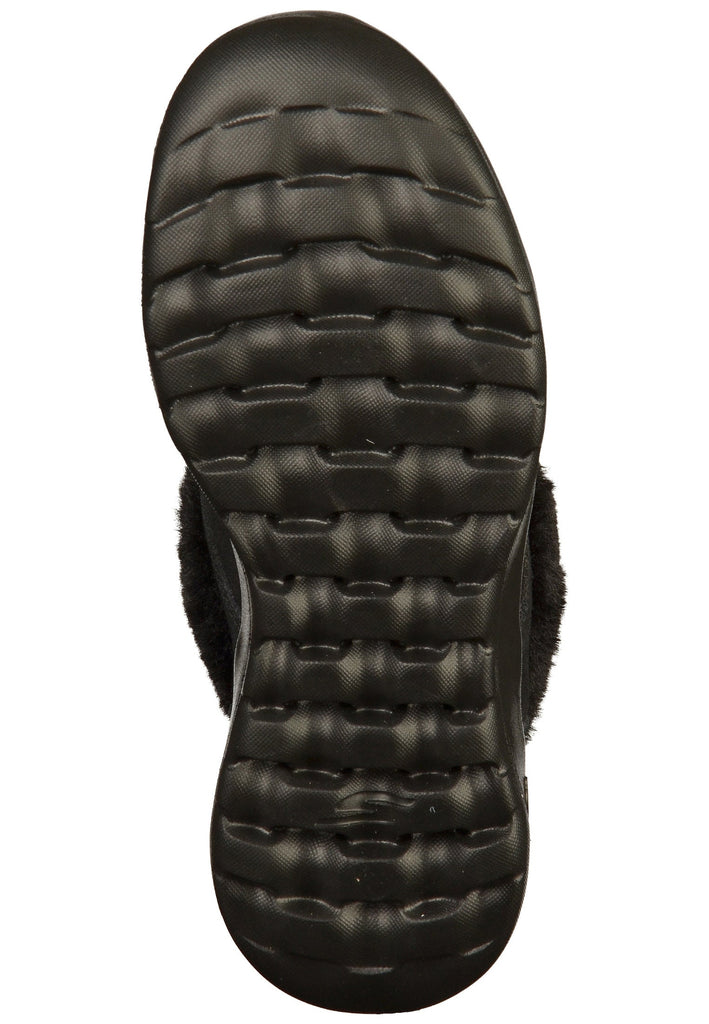 Skechers Stiefelette Leder Schwarz - surf4shoes