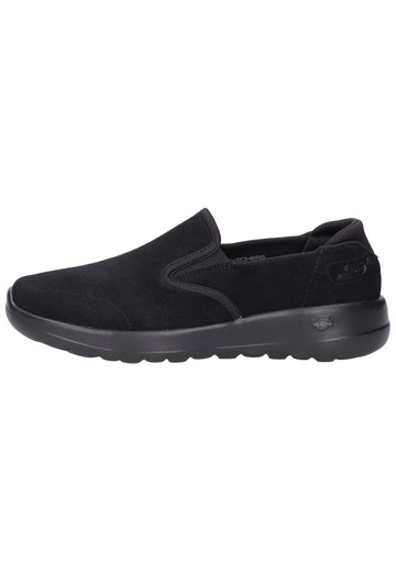Skechers Slipper Leder Schwarz - surf4shoes