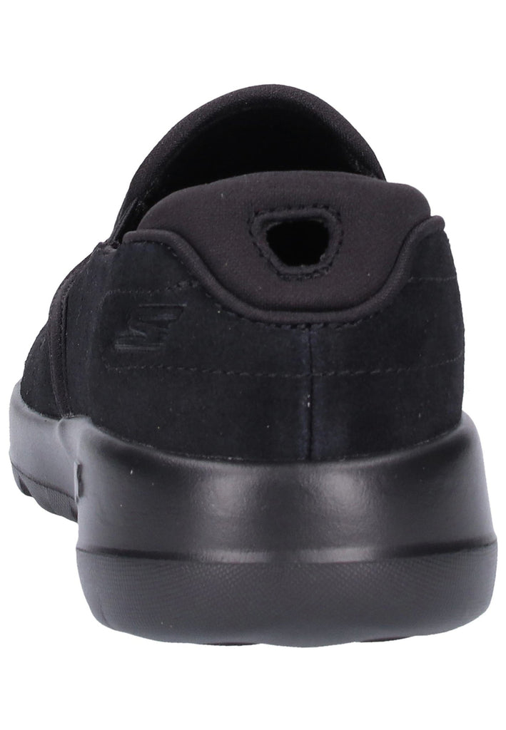 Skechers Slipper Leder Schwarz - surf4shoes