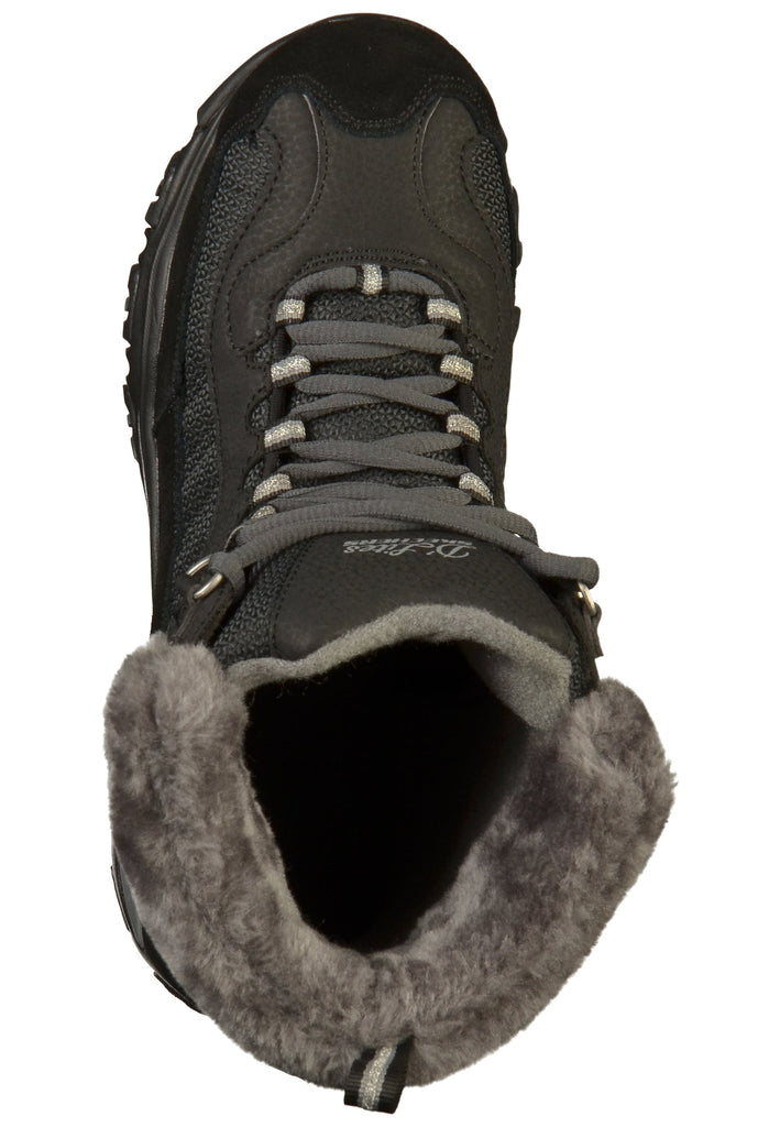 Skechers Stiefelette Lederimitat/Textil Schwarz - surf4shoes
